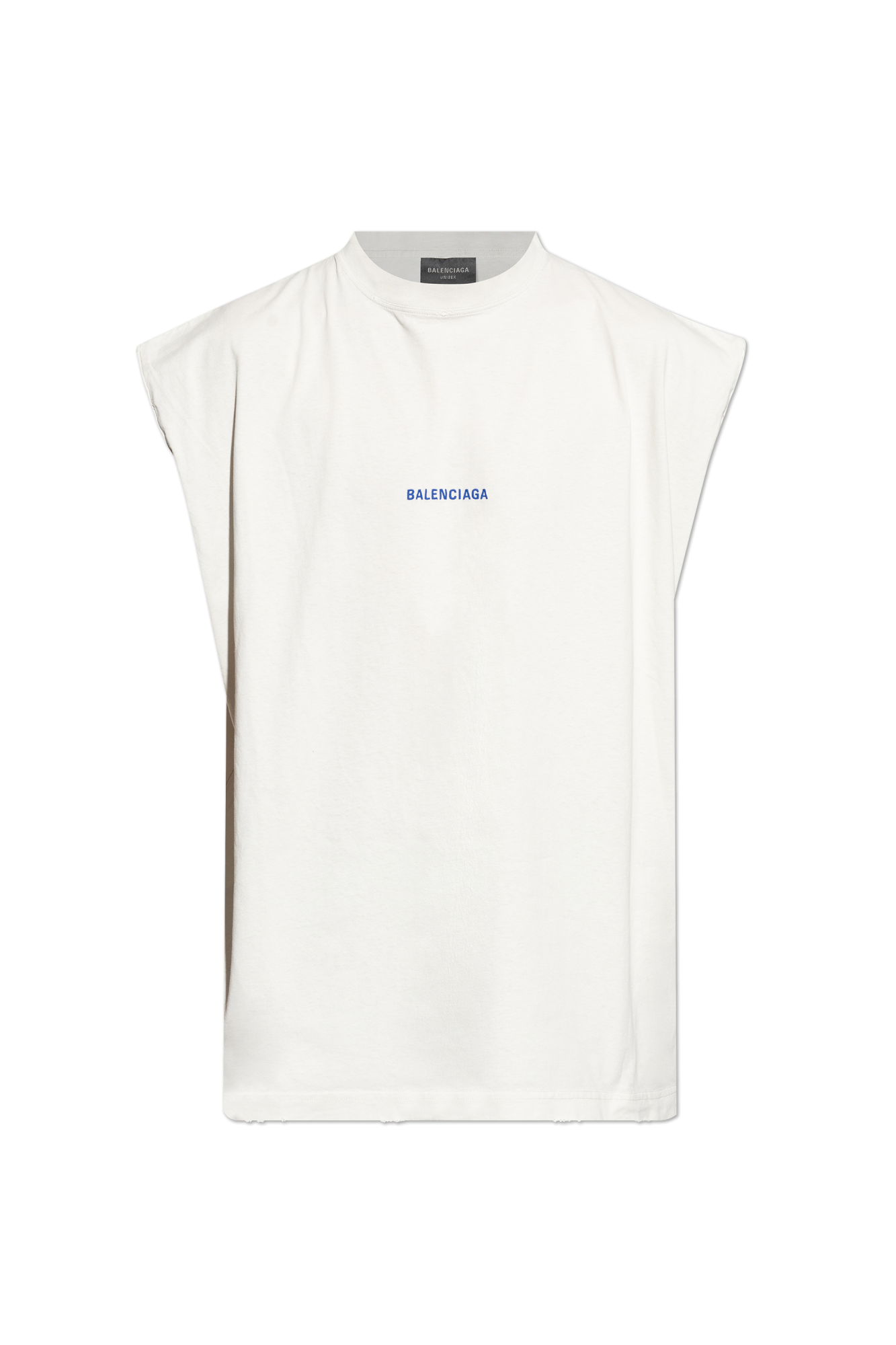 BALENCIAGA｜SLEEVELESS (724304 4A8B5 1077) Black Sleeveless Top | BALENCIAGA - Antonia